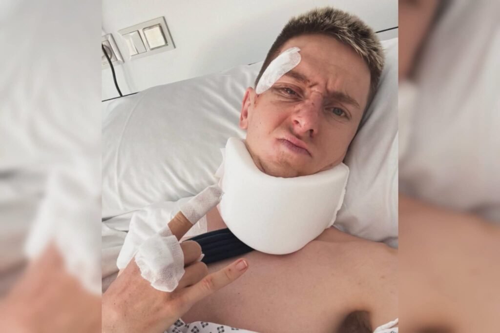 Tadej Pogačar Hôpital - SportViaX 