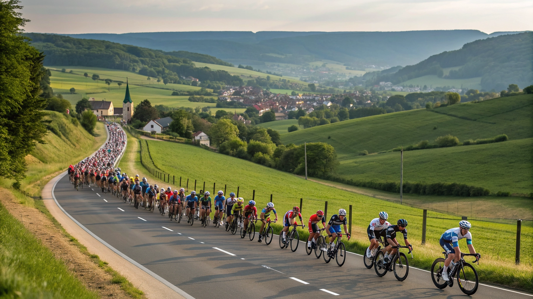 2026 Skoda Tour de Luxembourg stage route and peloton