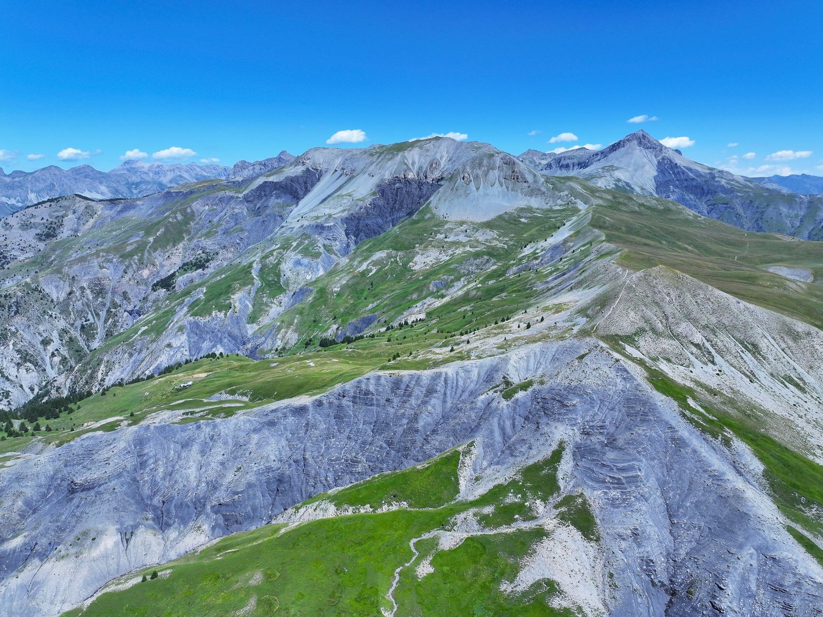 majestic alpine landscape in mercantour national park