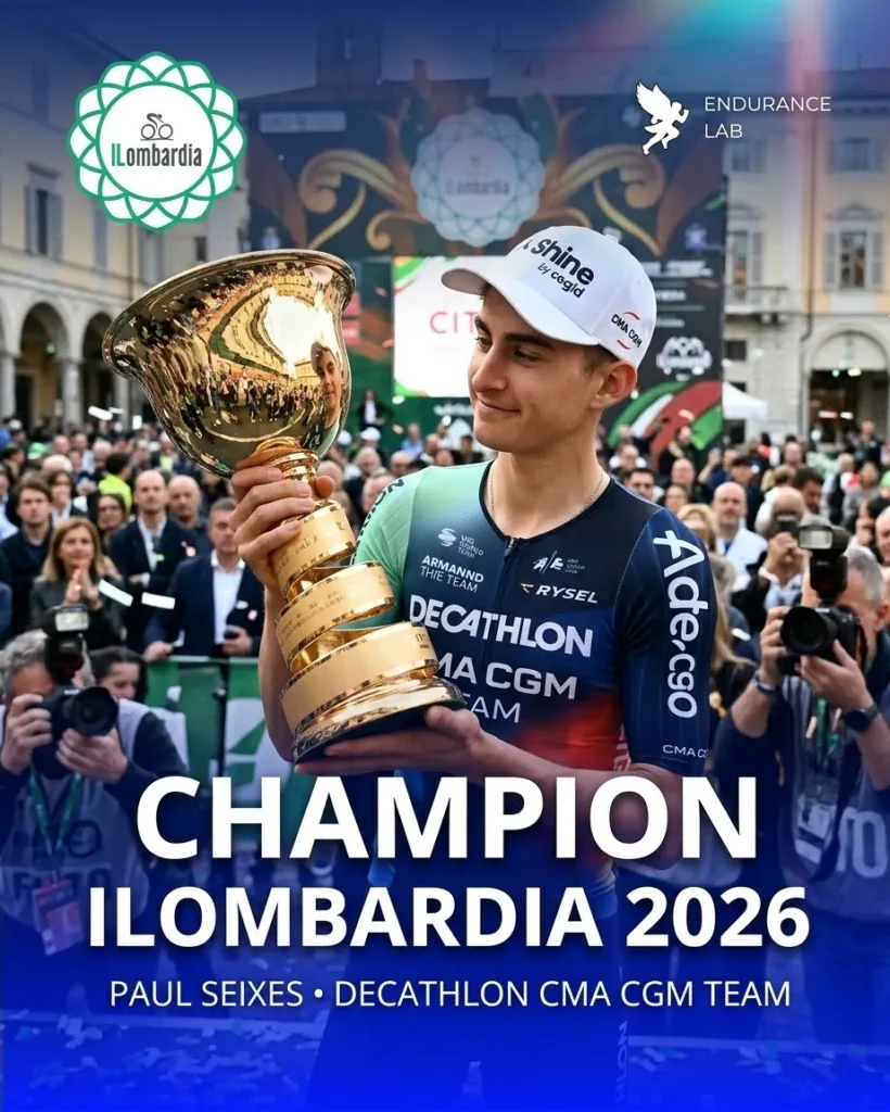 Tour de Lombardie 2026 Results: Full Standings & Times