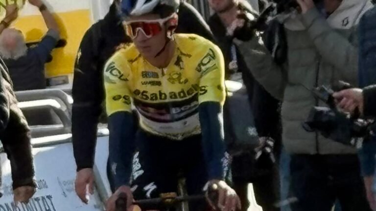 Remco Evenepoel (Remco Evenepoel on the final stage of the 2026 Volta a la Comunitat Valenciana in Valencia)